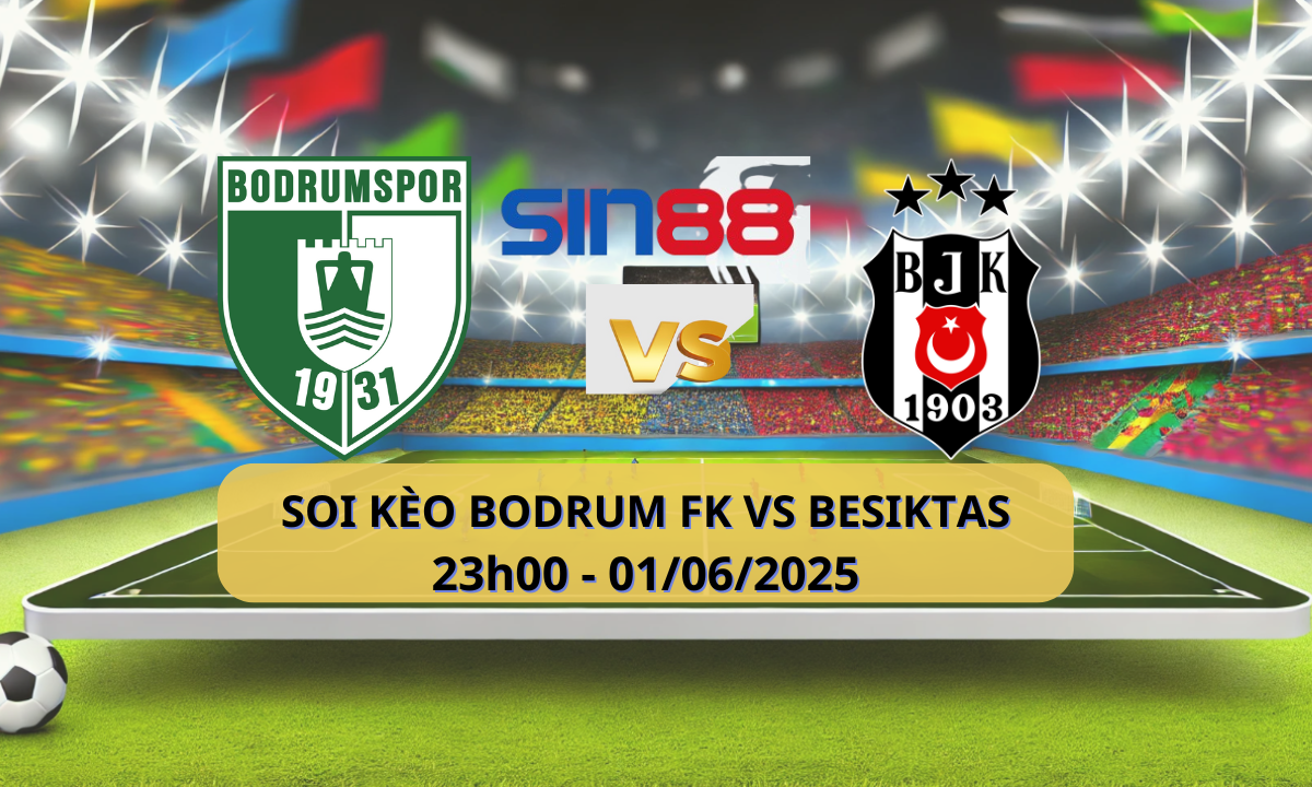 Áp phích trận đấu Esports giữa Bodrumspor và Besiktas
