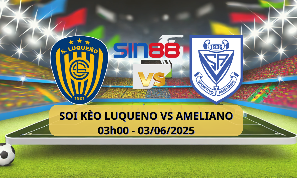 Áp phích trận đấu Esports giữa Sportivo Luqueño và Sportivo Ameliano